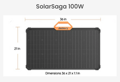 Jackery Solar Generator 1500 W/ Solar Panels