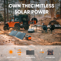 Jackery Solar Generator 1500 W/ Solar Panels